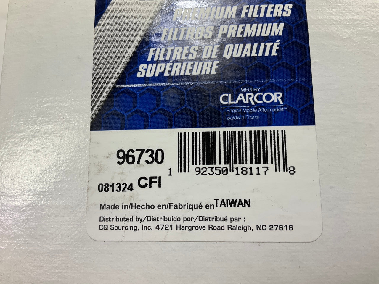 (2) Carquest 96730 Fuel Filters For 2014-2019 Ram 1500 3.0L EcoDiesel