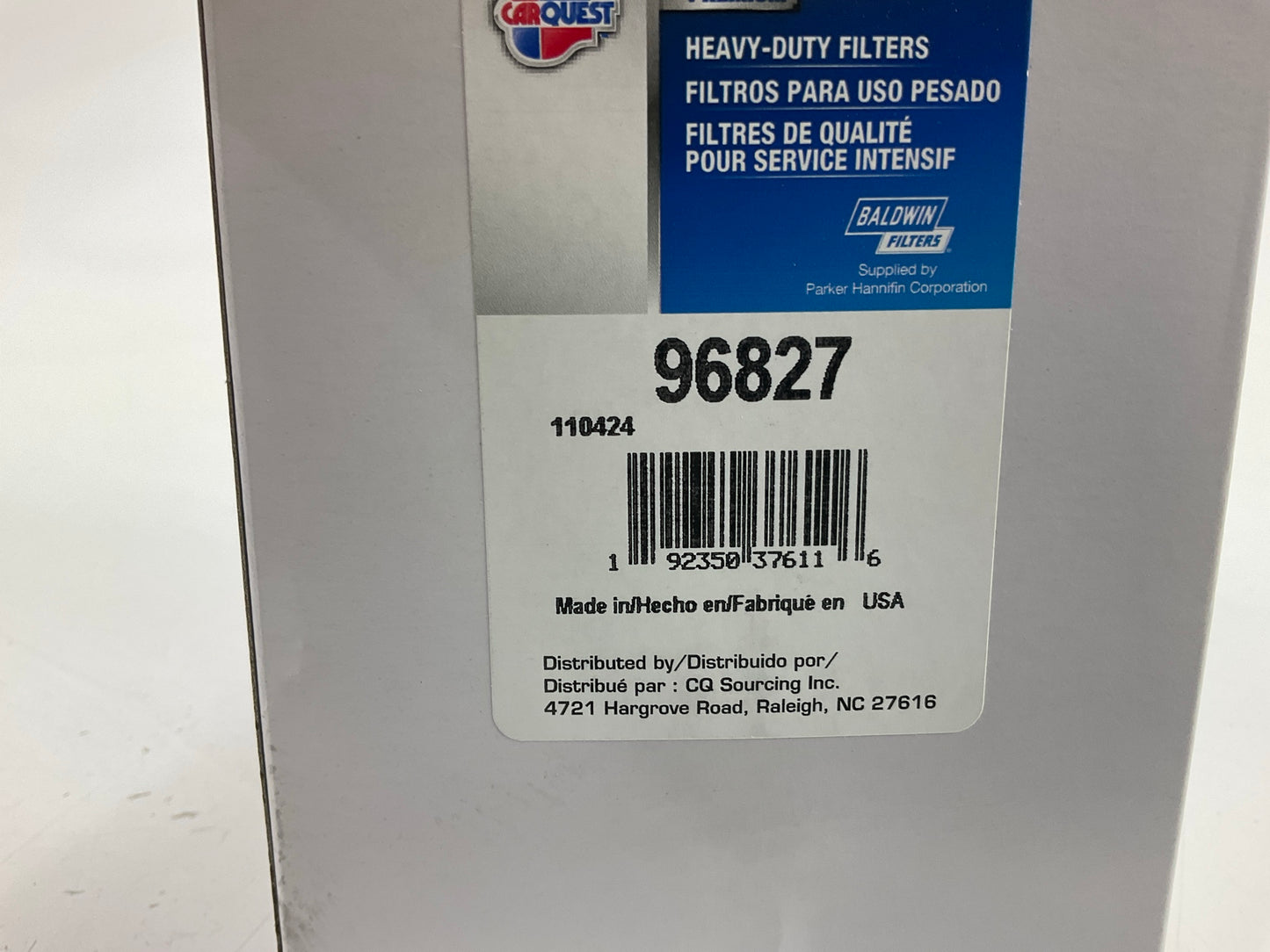 (10) Carquest 96827 Fuel Filter Replaces For John Deere RE551508 Baldwin BF46157