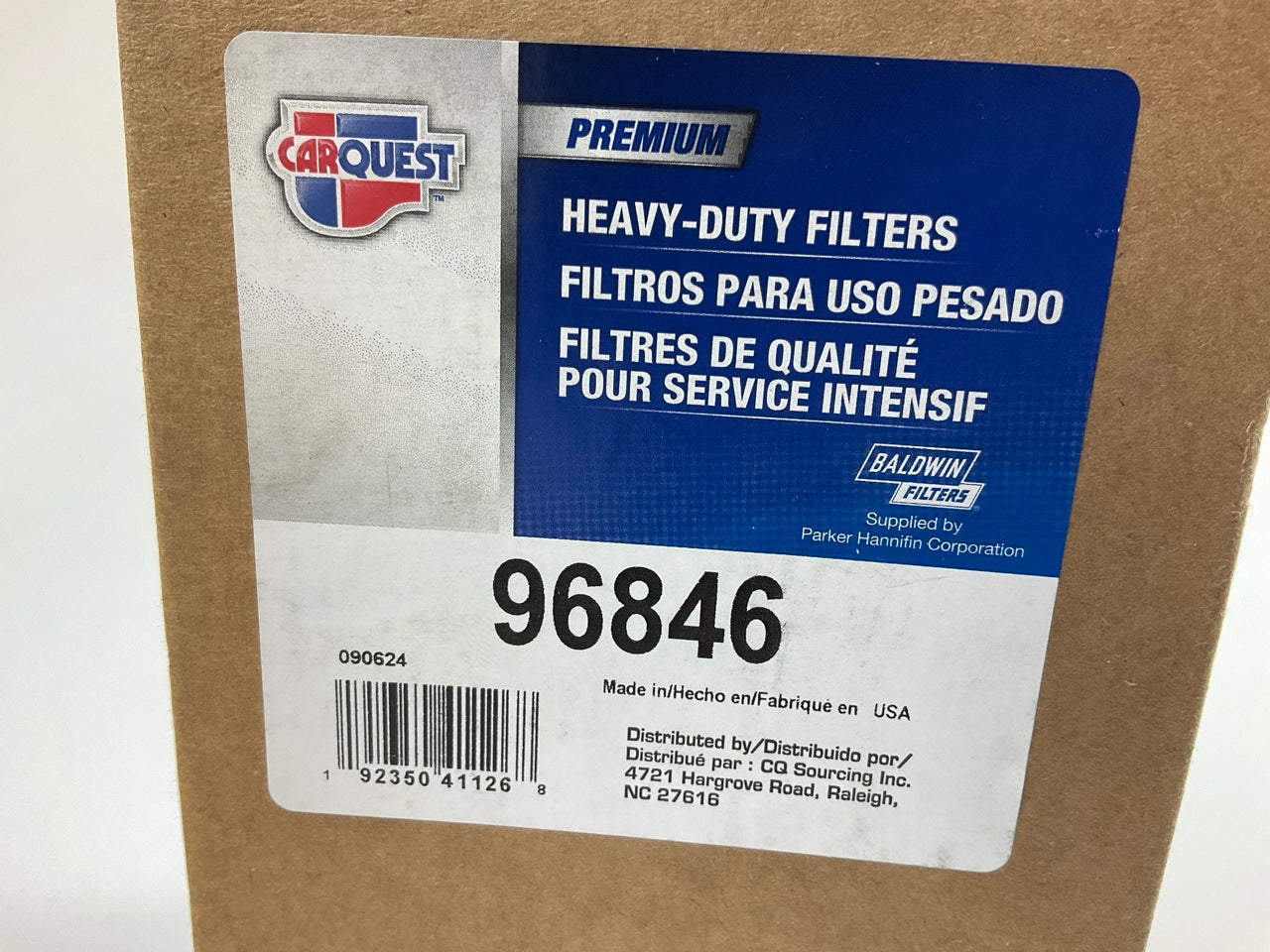 Carquest 96846 Diesel Fuel Water Separator Filter - Replaces SF10169, BF46128-D