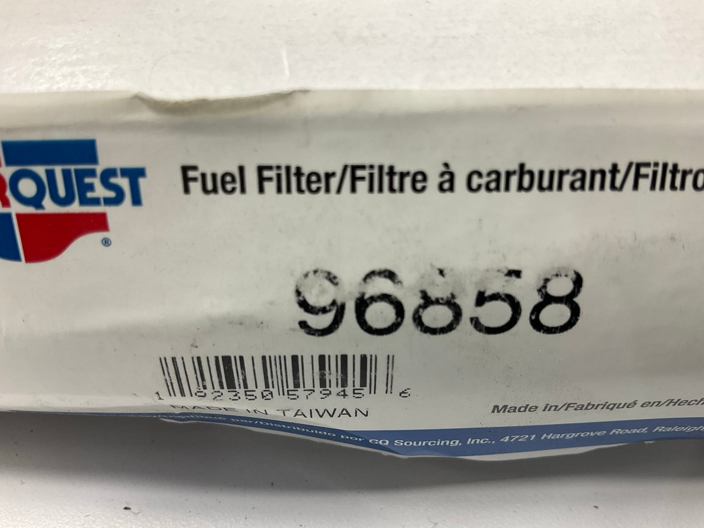 Carquest 96858 Vapor Metal Fuel Filter, 5/16'' Inlet - 5/16'' Outlet