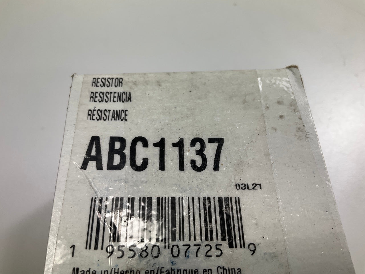 Carquest ABC1137 A/C Blower Motor Resistor 2000 Ford E-350 Super Duty