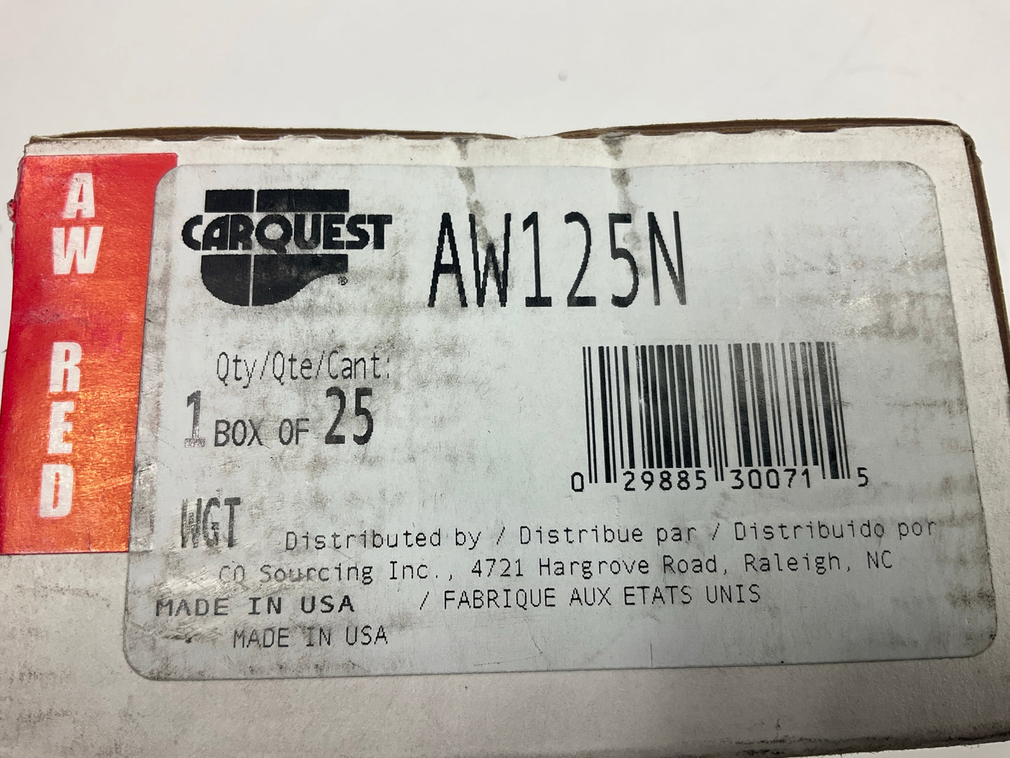 Carquest AW125N 1.25 Oz (1-1/4 Oz) 35 Gram Wheel Weights - Pack Of 25