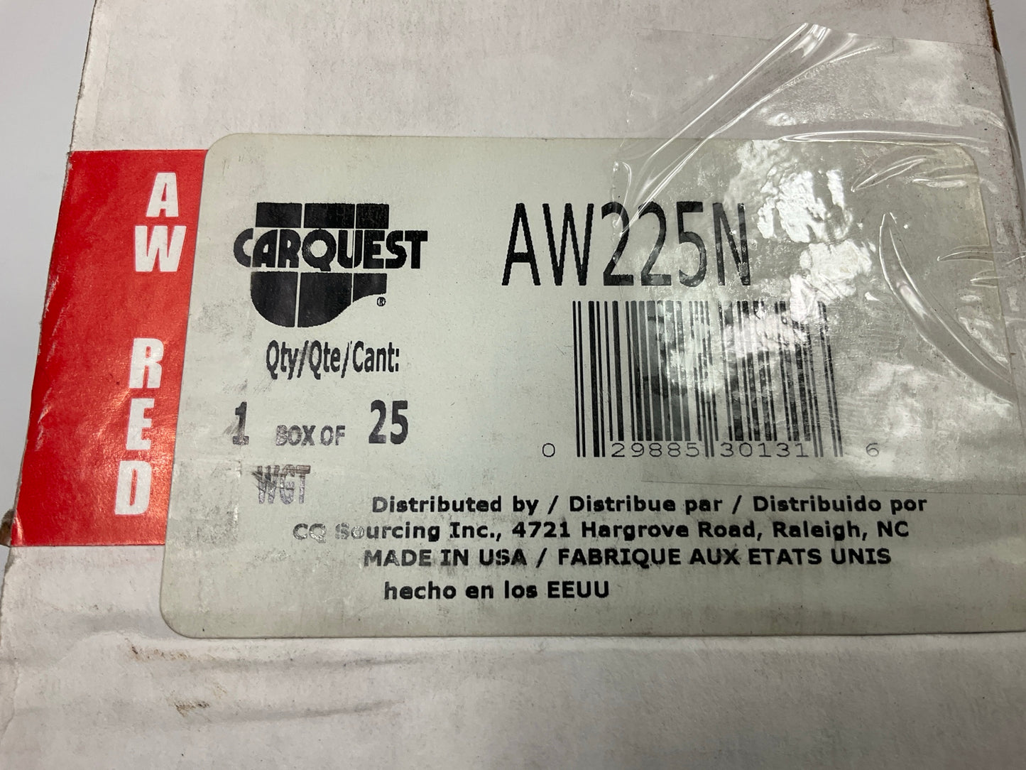 Carquest AW225N 2.25 Ounce, Clip-on, Coated 2-1/4 Oz Lead Wheel Weights, 25 Pcs