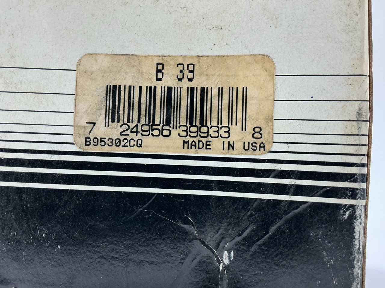 Carquest B39 Wheel Bearing - Front