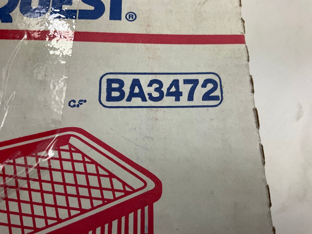 Carquest BA3472 Air Filter 1987-1993 Mustang, 1984-1991 Tempo, Topaz