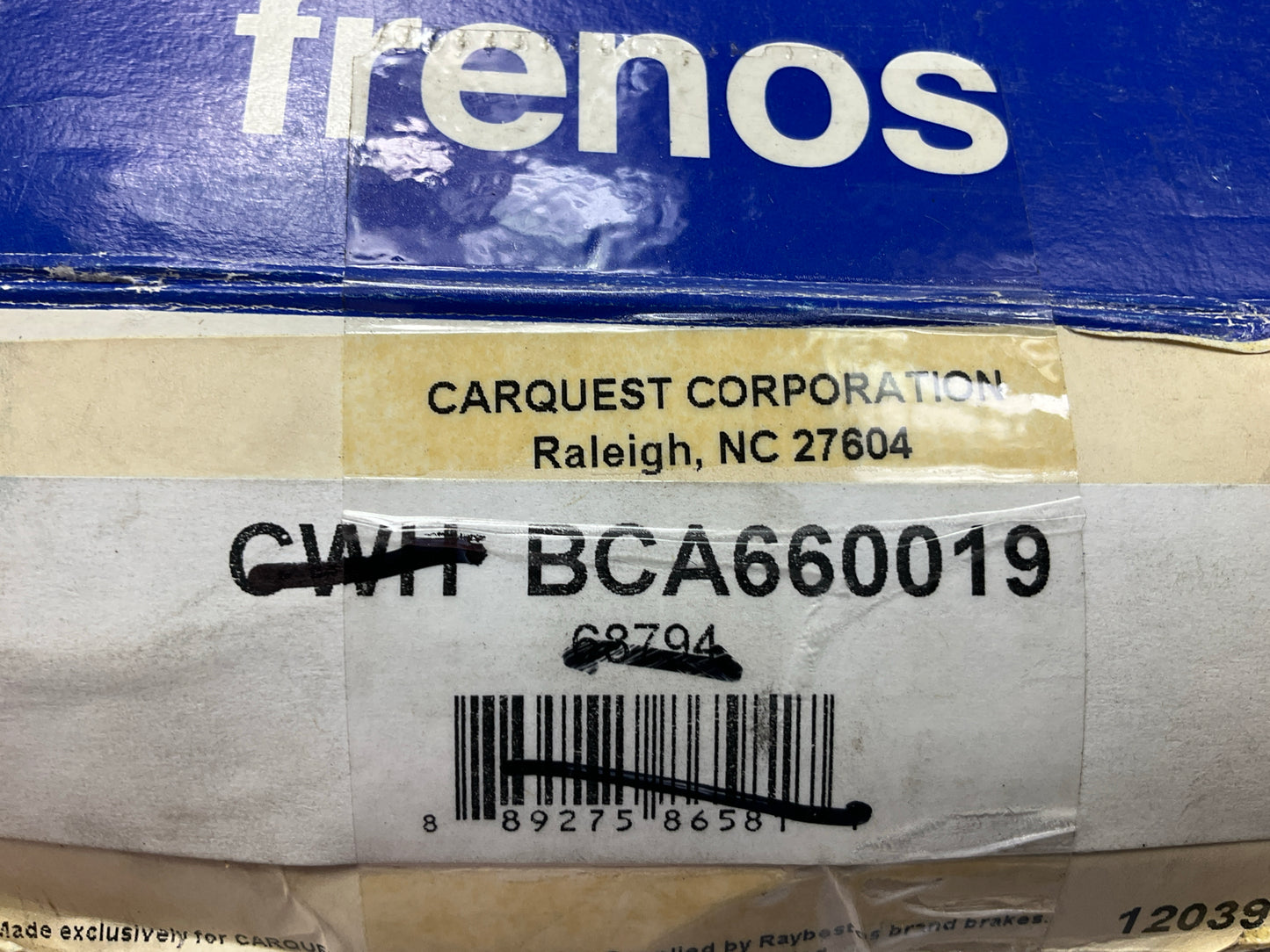 Carquest BCA660019 Rear Right Passenger Side Parking Brake Cable
