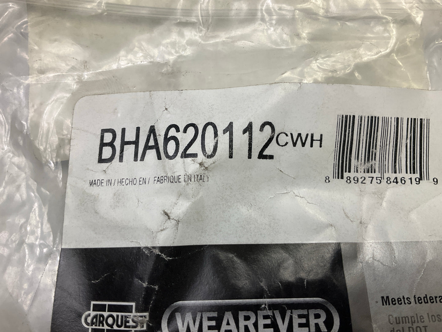 Carquest BHA620112 Front Brake Hose