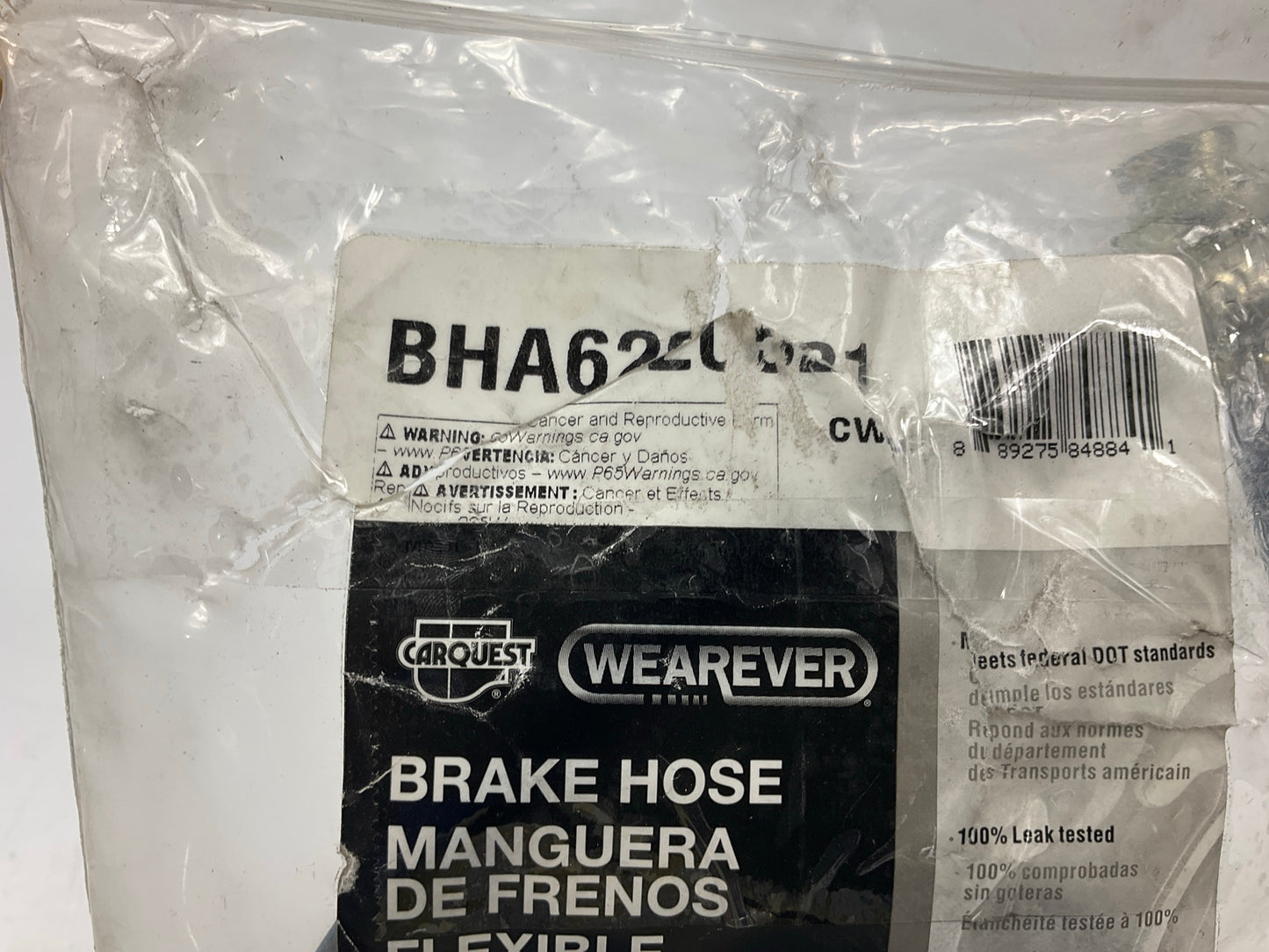 Carquest BHA620521 Front Left Brake Hose