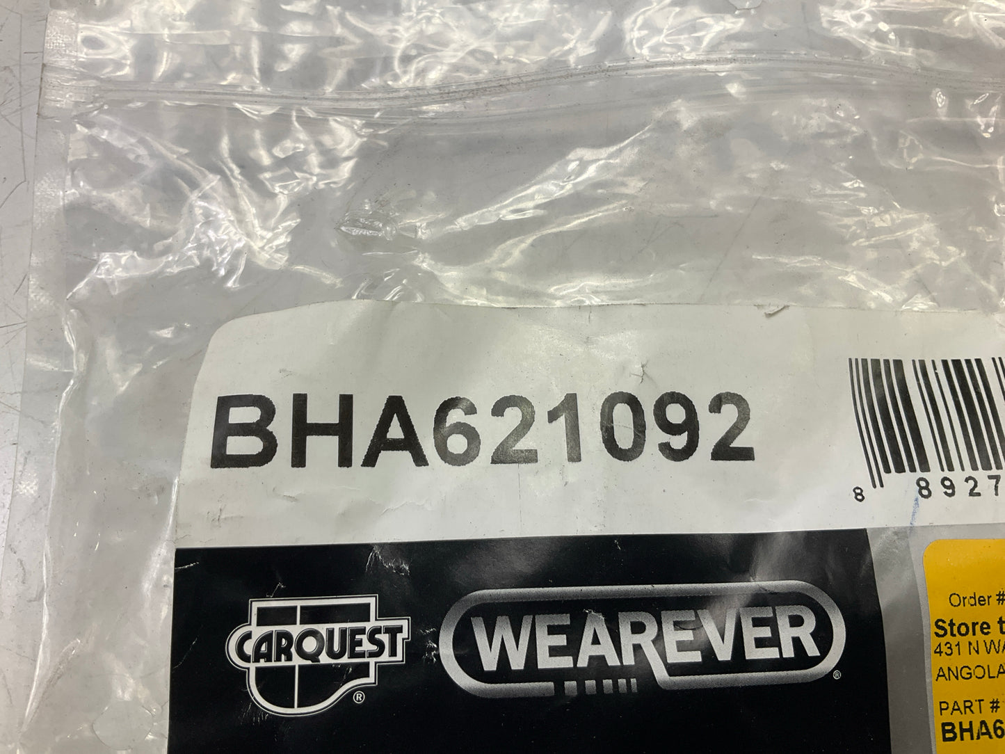 Carquest BHA621092 Rear Right Brake Hose