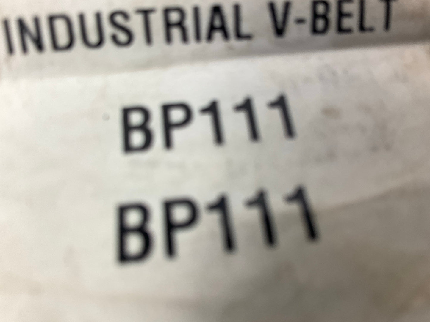 Carquest BP111 Industrial Accessory Drive Belt - 21/32'' X 111''