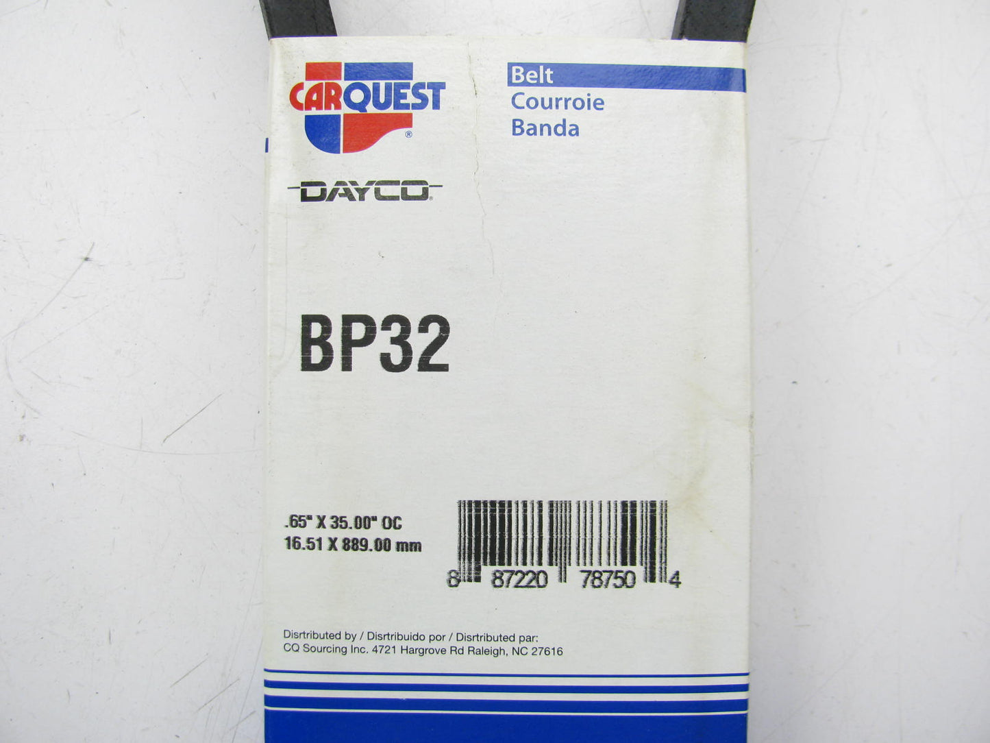 Carquest BP32 Industrial Accessory Drive Belt - 21/32'' X 35''