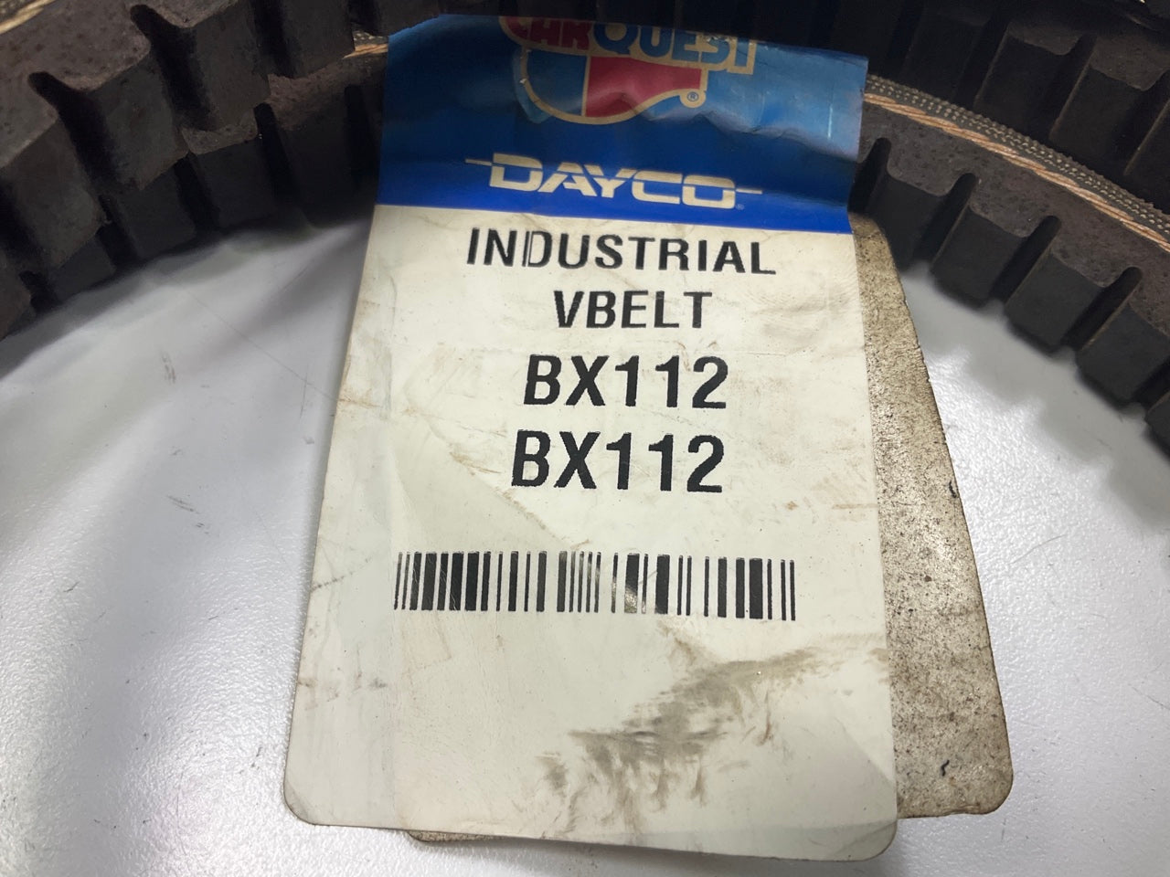 Carquest (By Dayco) BX112 Cogged Industrial Accessory Drive Belt, 5/8'' X 115''