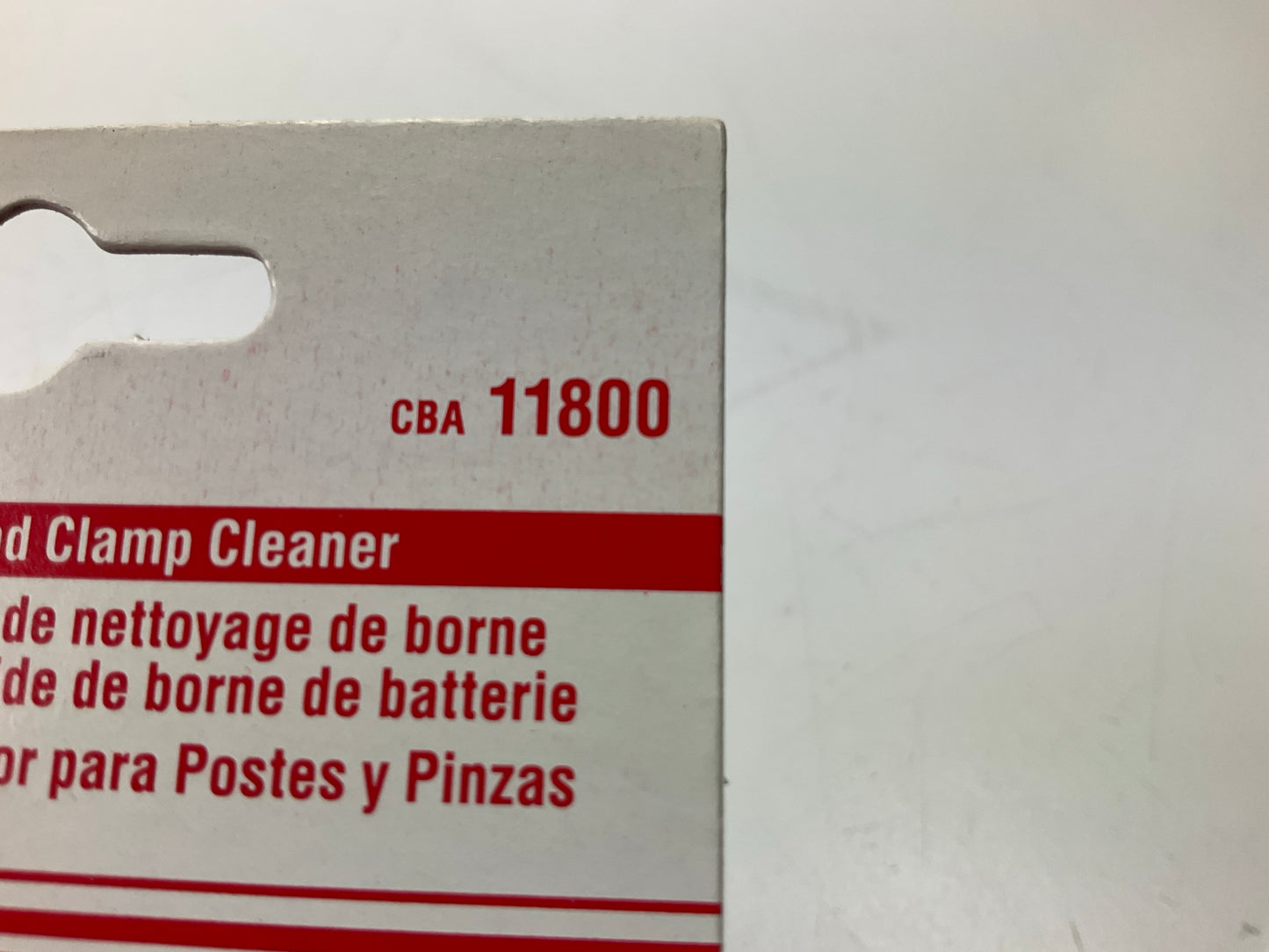 (5) CARQUEST CBA11800 Battery Post And Clamp Cleaner Stainless Steel Brush