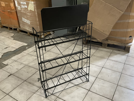 Carquest CQBR6 Car Battery Display Rack - Holds 6 Batteries