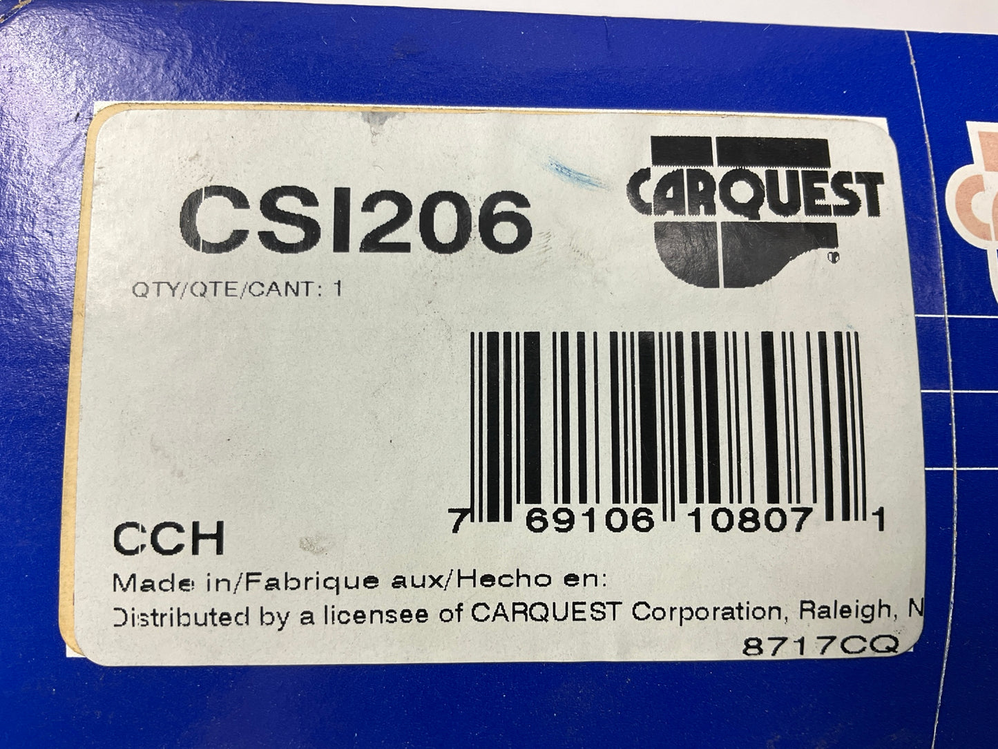 (2) Carquest CSI206 Rear Upper Coil Spring Insulator Spacer - 97-02 Expedition