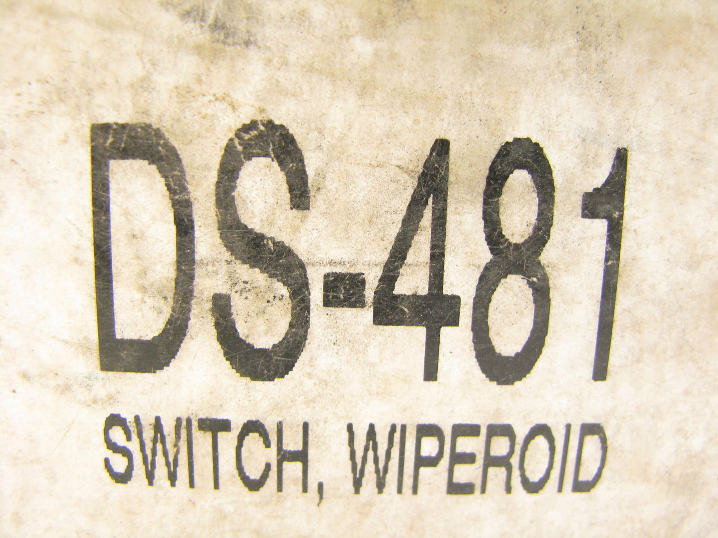 Carquest DS-481 Windshield Wiper Switch for 1987-1990 Chevrolet Beretta