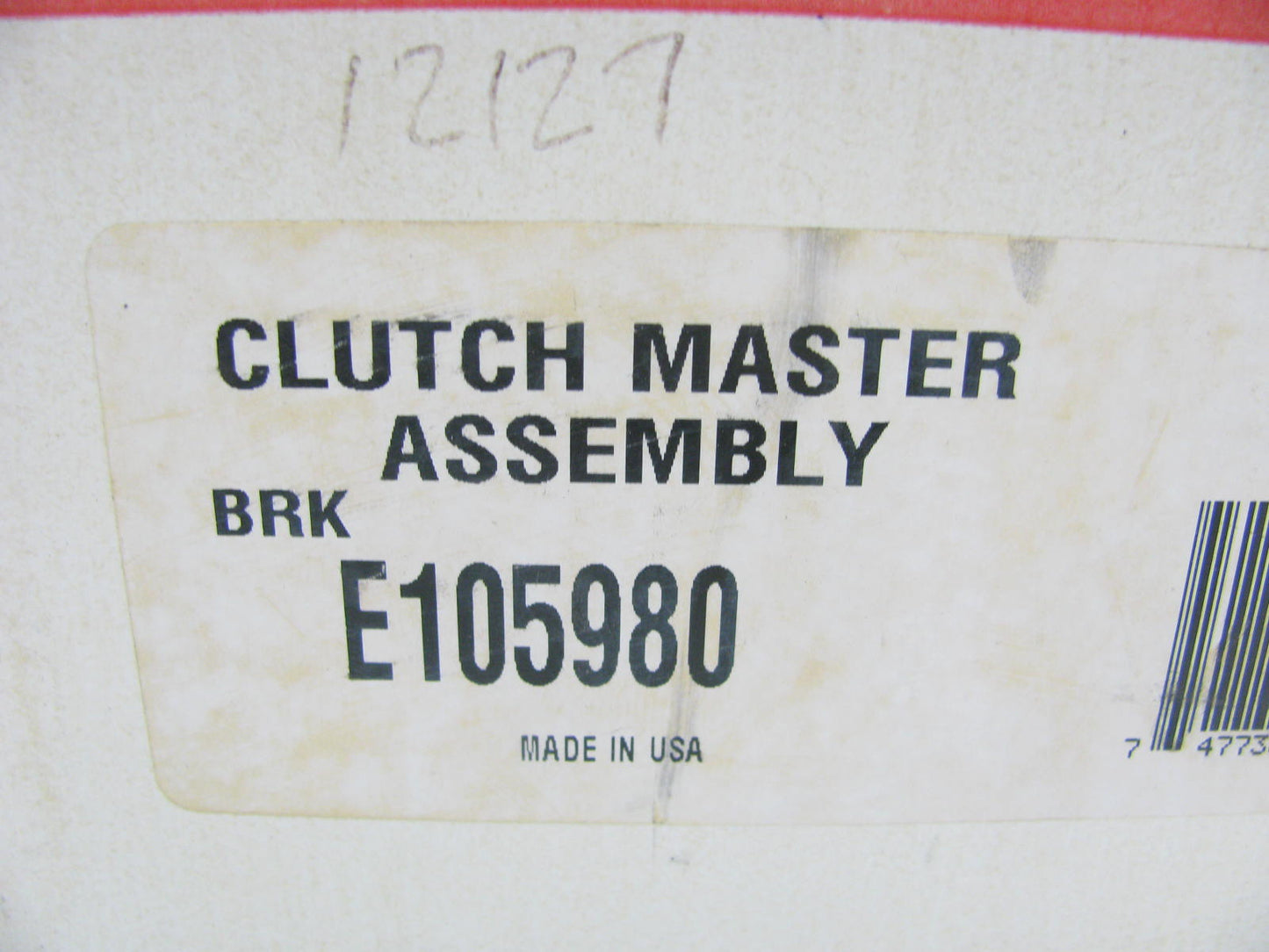 Carquest E105980 Clutch Master Cylinder 1982-1985 Toyota Celica, 1984-88 Corolla