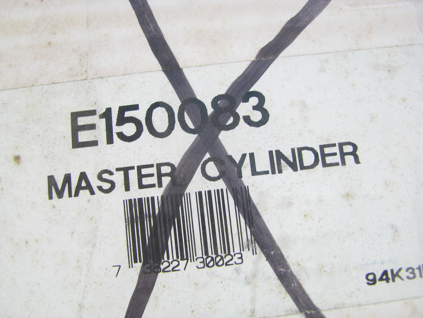 Carquest E150083 Brake Master Cylinder - 8/82-7/83 Toyota Corolla Coupe