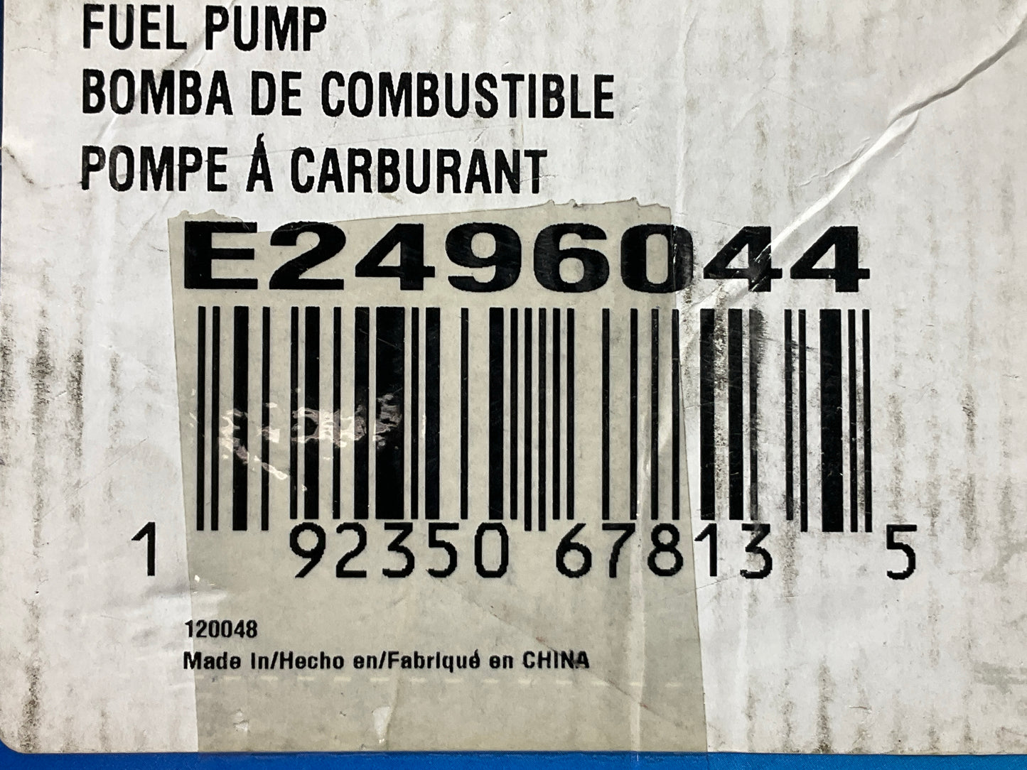 Carquest E2496044 Electric Fuel Pump