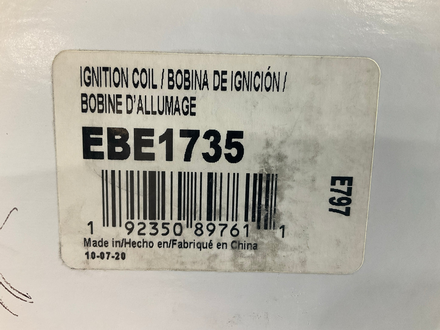 Carquest EBE1735 Ignition Coil For 1996-2000 Hyundai Elantra, 1997-01 Tiburon