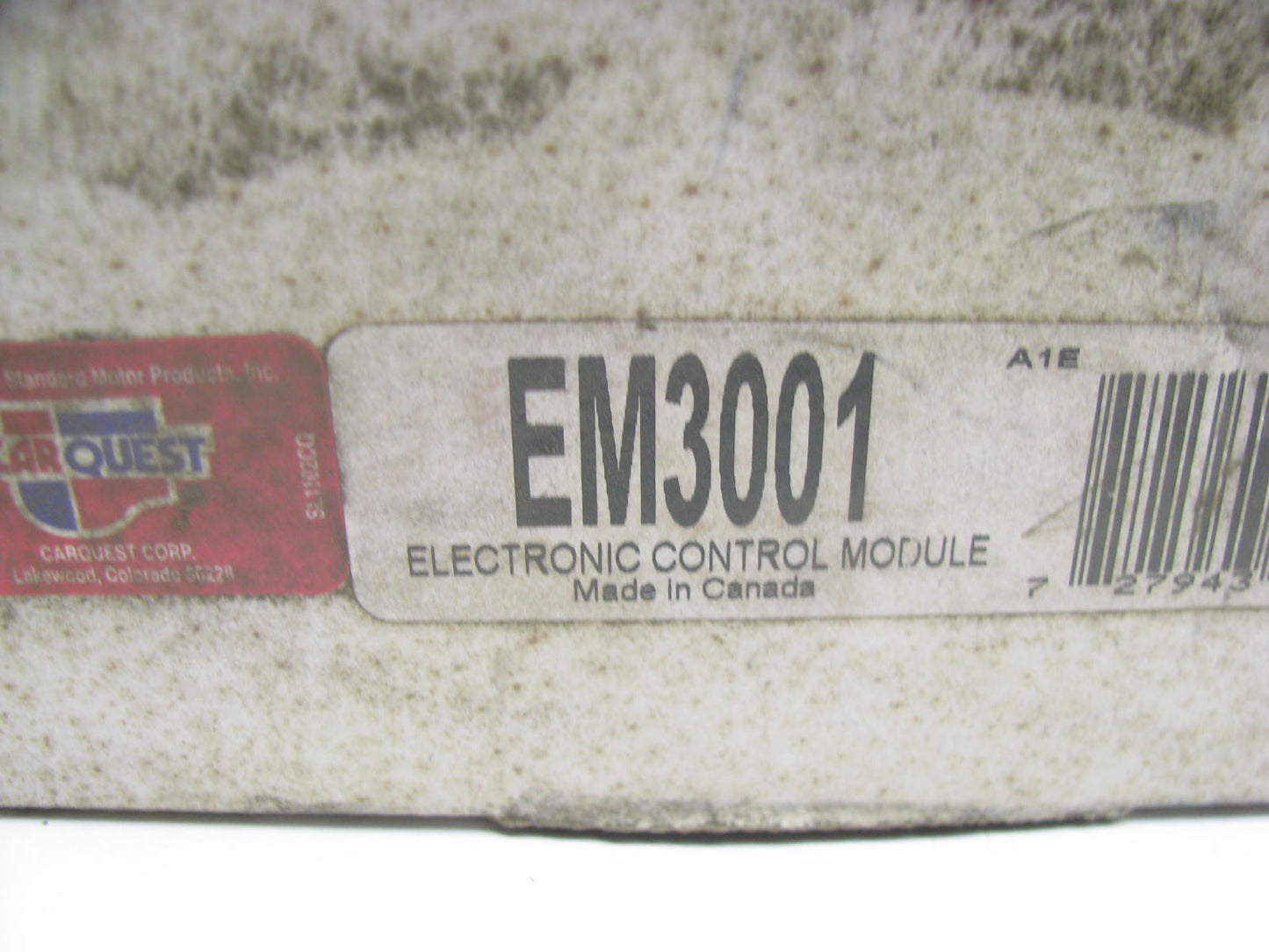Carquest EM3001 Reman Engine Control Module For 1985-86 Pulsar NX & Sentra 1.6L