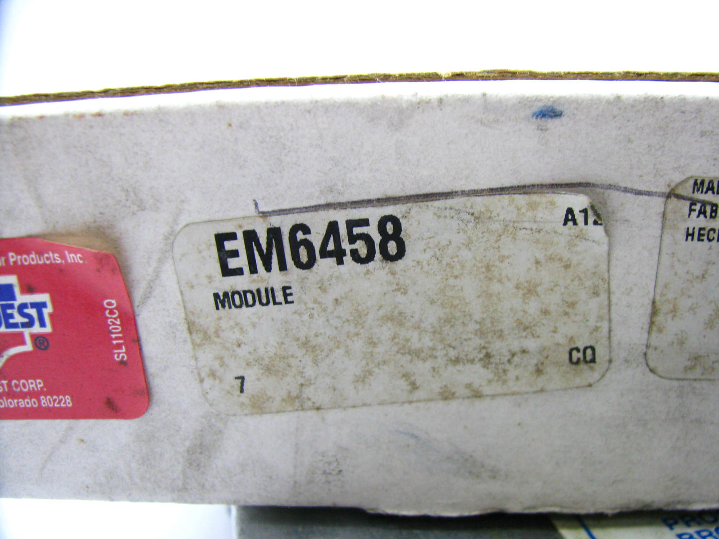 Carquest EM6458 Reman Engine Control Module ECU ECM For 1984 GM 2.0L-L4