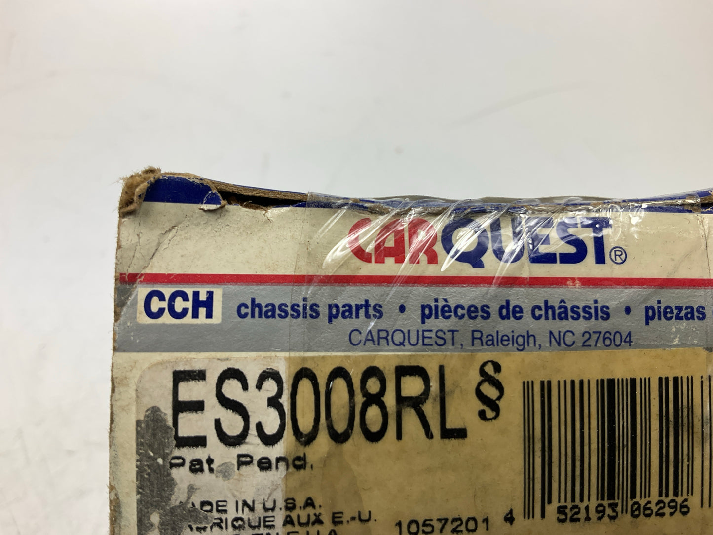 (2) Carquest ES3008RL Front Outer Steering Tie Rod End