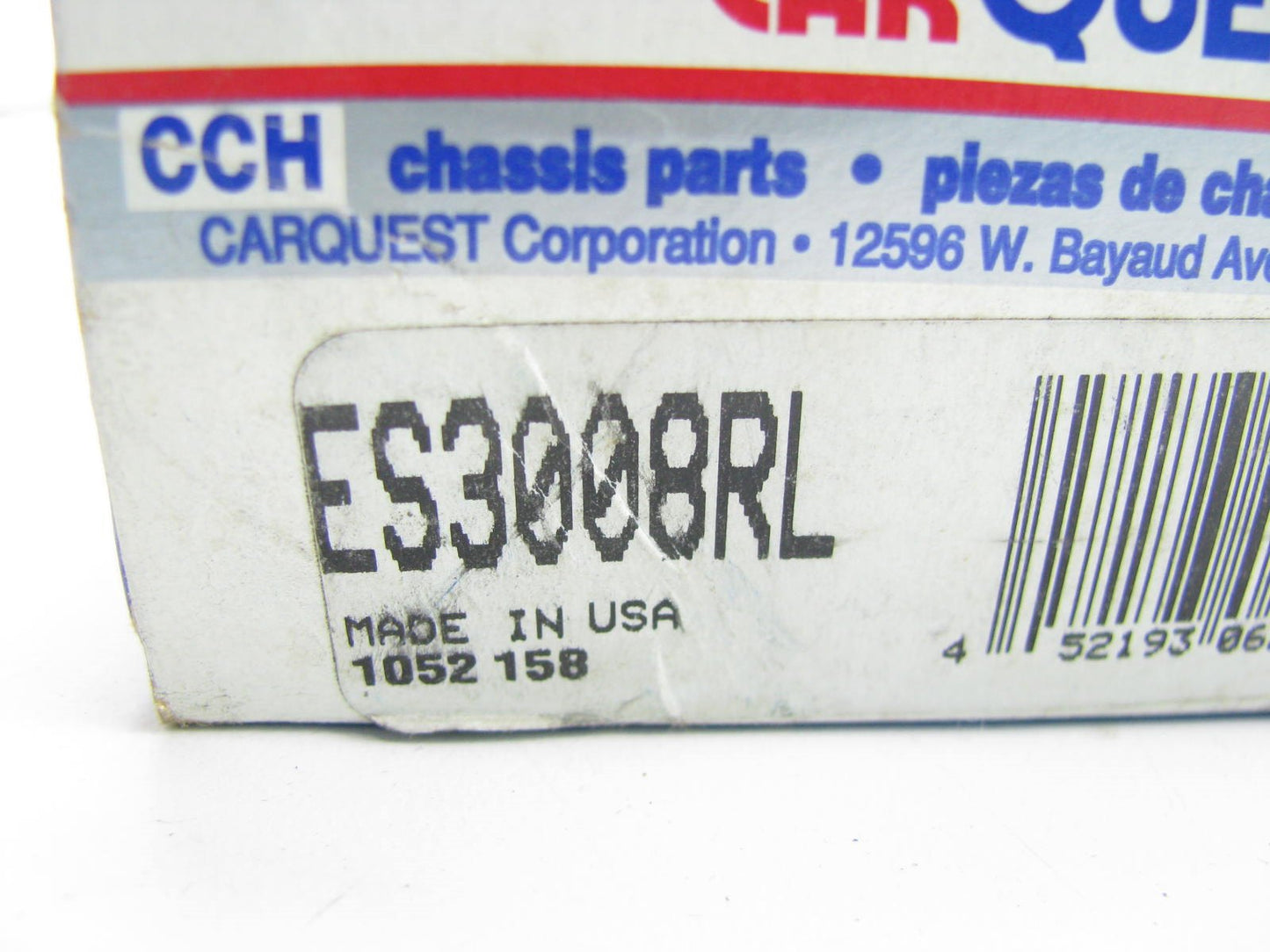 Carquest ES3008RL Steering Tie Rod End - Front Outer