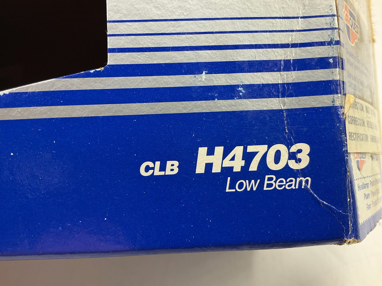 (2) Carquest H4703 Sealed Beam Headlight Headlamp Bulb