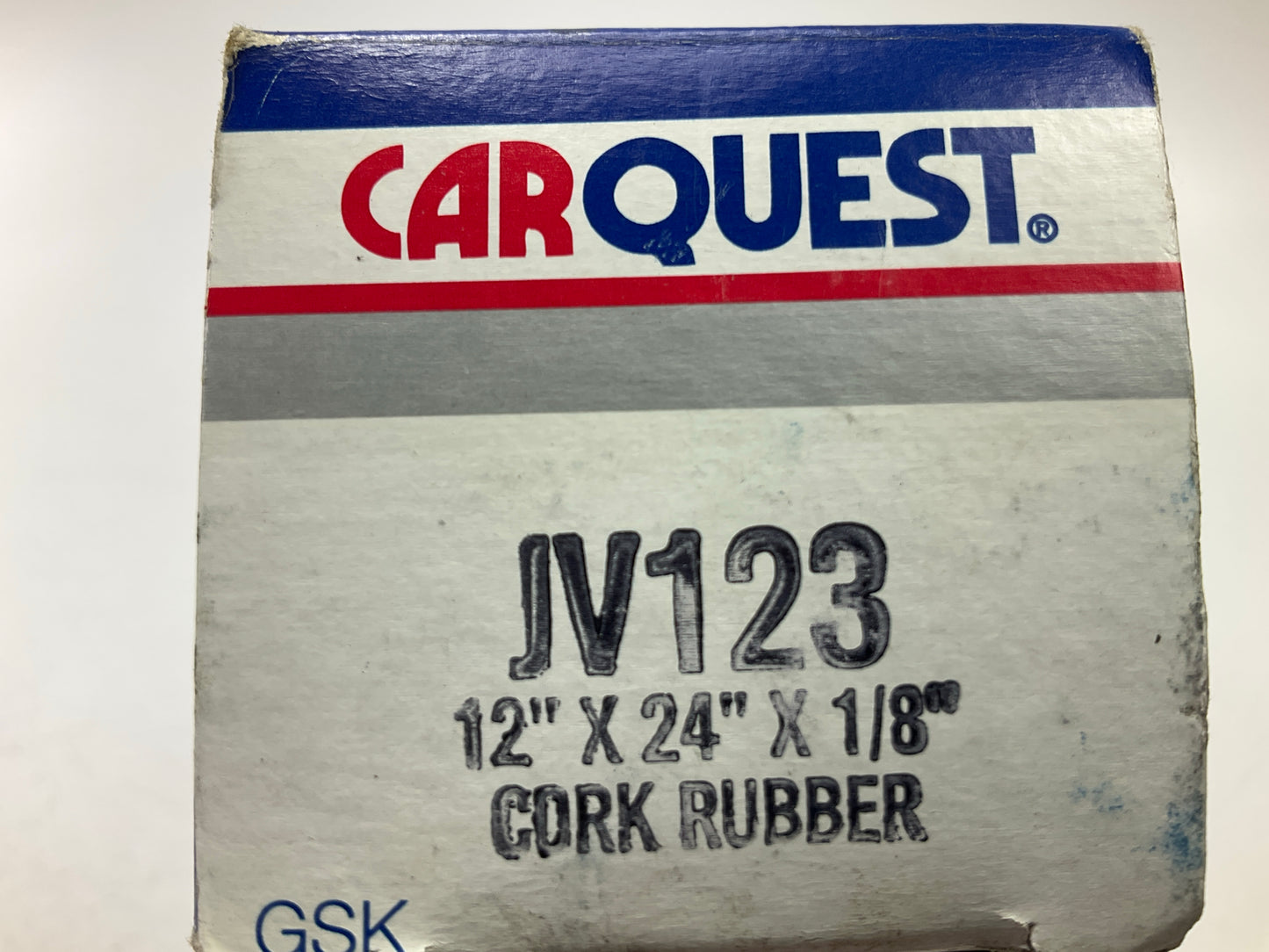 Carquest JV123 Gasket Making Material Roll Sheet - Cork Rubber 1/8''x12''x24''