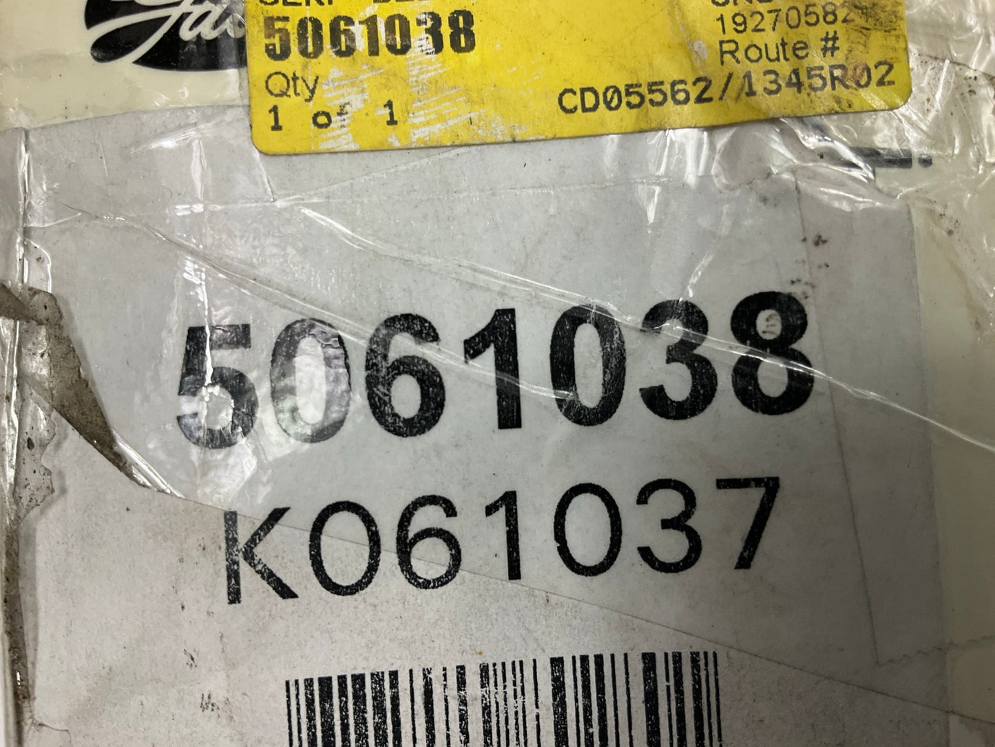 Carquest K061037 Serpentine Belt