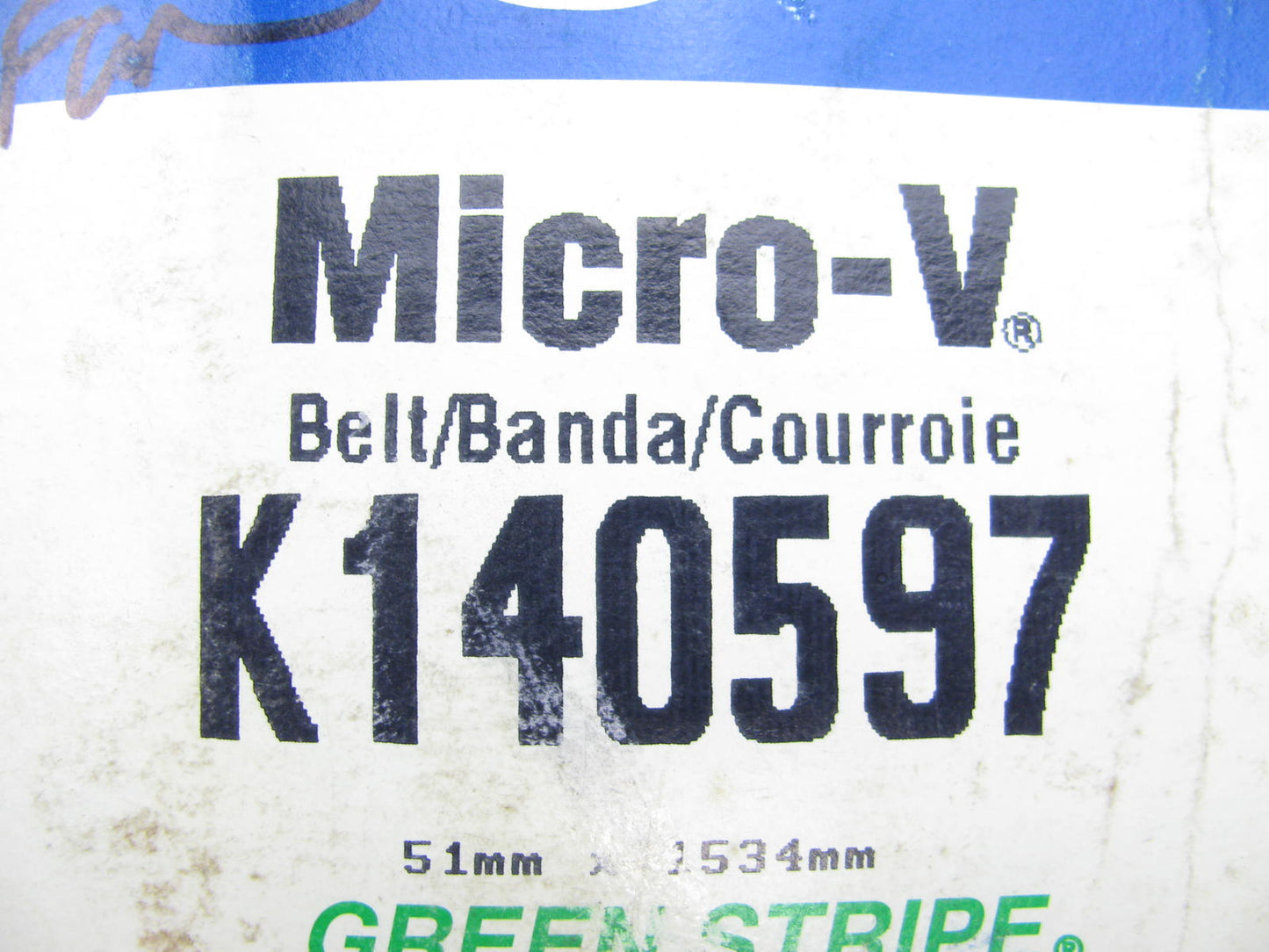 Carquest K140597 Serpentine Belt - 1.96'' X 60.375'' - 14 Ribs