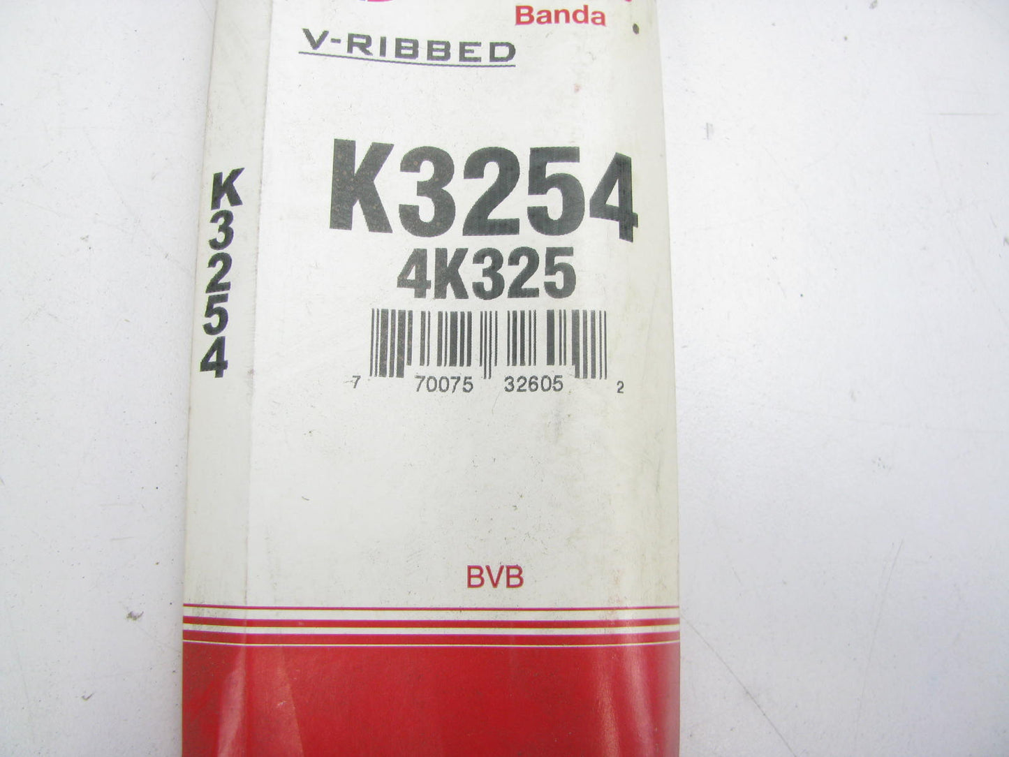Carquest K3254 Serpentine Belt - 0.56'' X 32.50'' - 4 Ribs