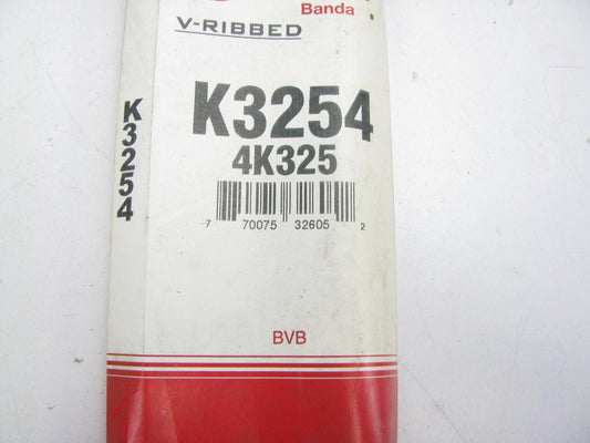 Carquest K3254 Serpentine Belt - 0.56'' X 32.50'' - 4 Ribs