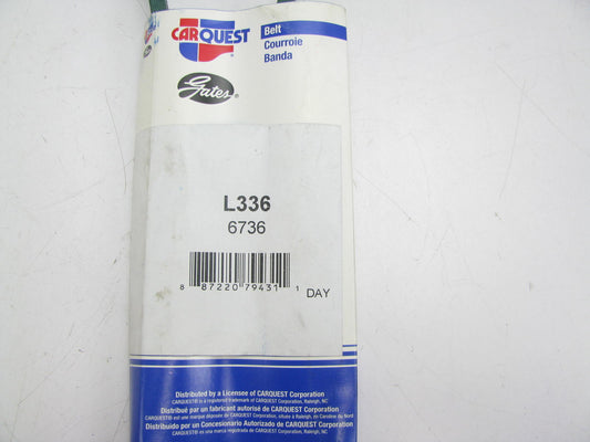 Carquest L336 Lawn & Garden Power Equipment Accessory Drive Belt - 3/8'' X 36''