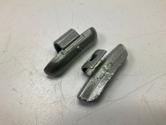 (25) Carquest LH050 LH-Series Lead Clip-On Wheel Weights, 0.50 Oz