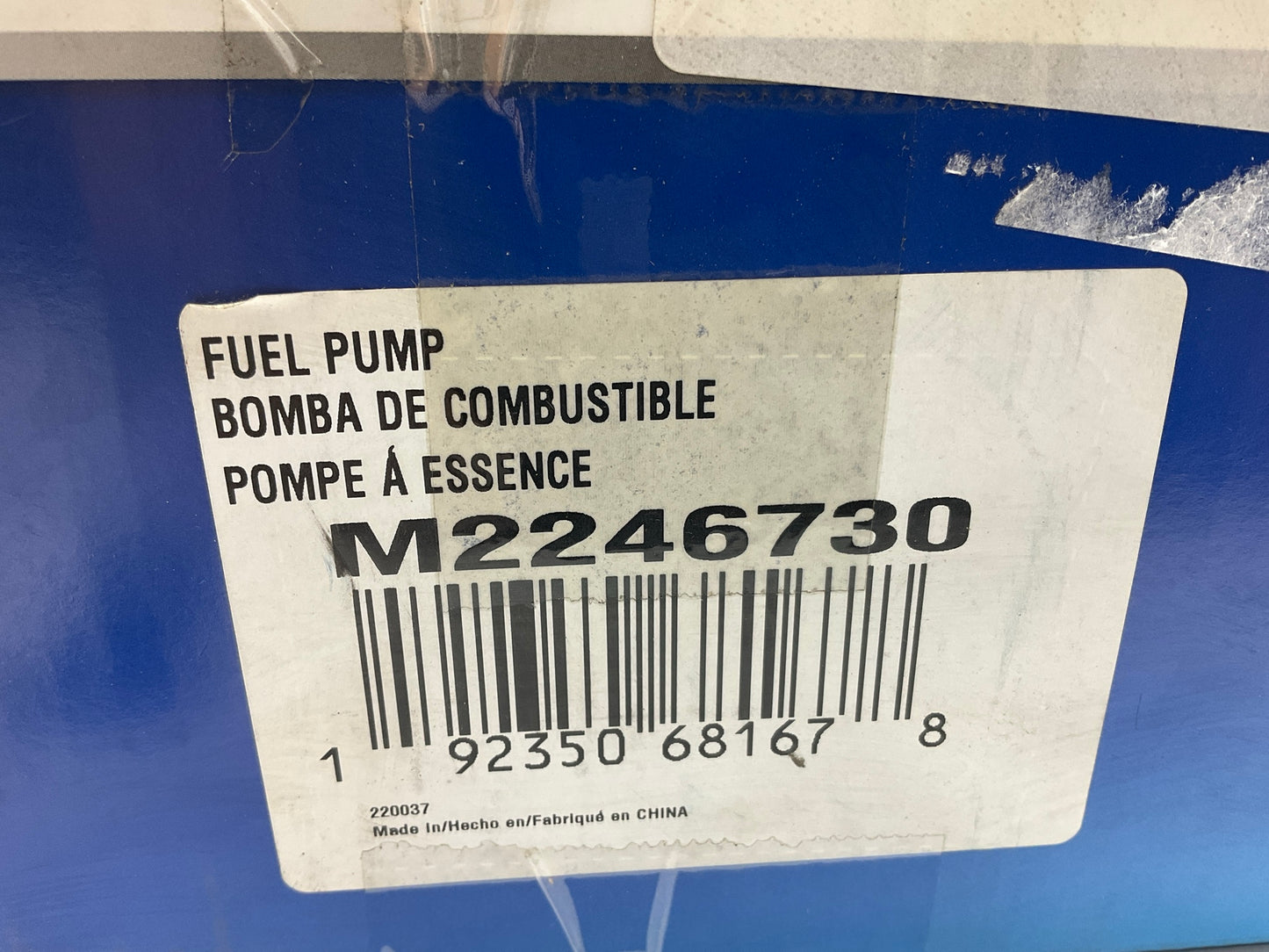Carquest M2246730 Fuel Pump - MISSING O-RING