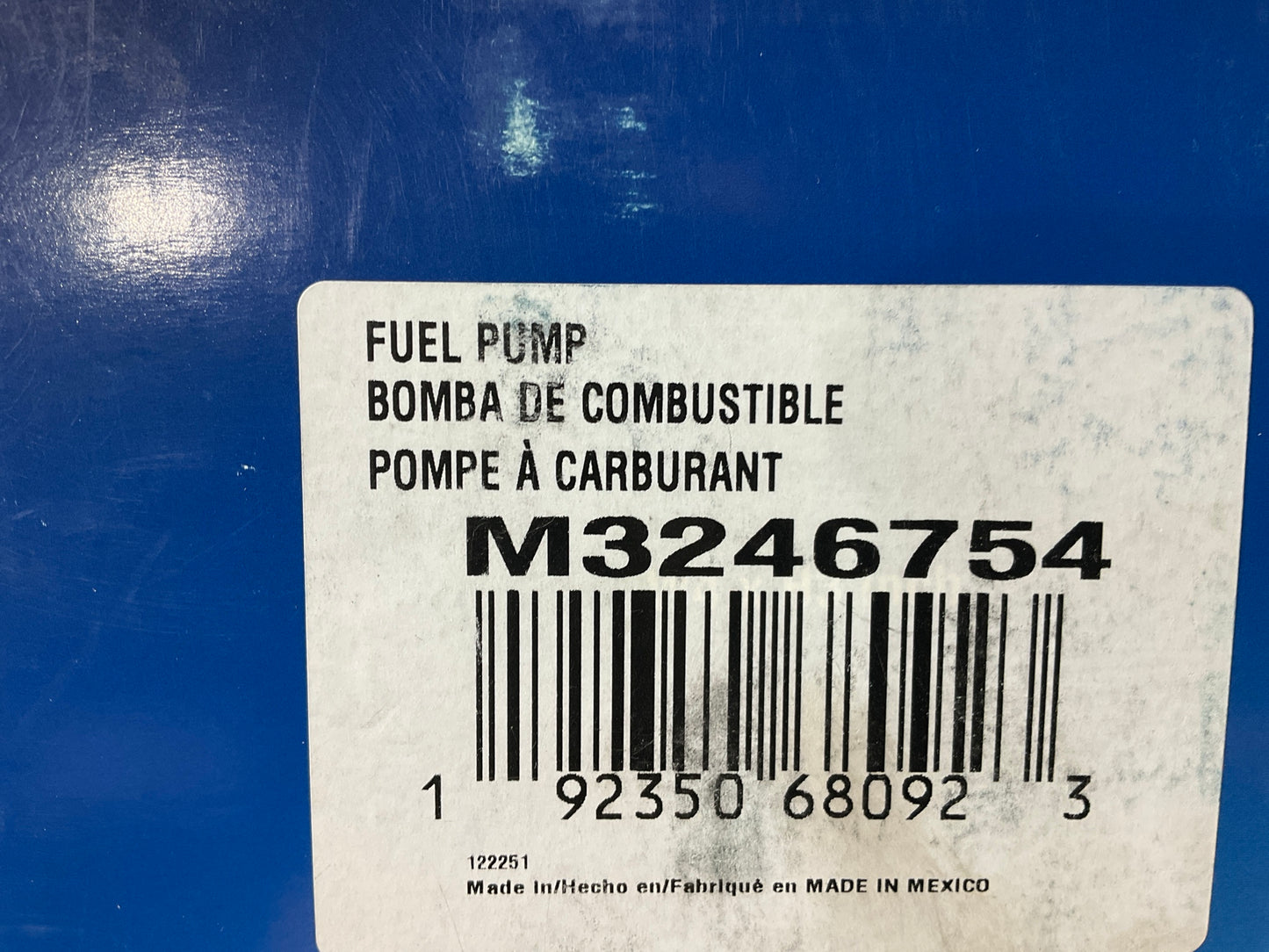 Carquest M3246754 Electric Fuel Pump Module Assembly