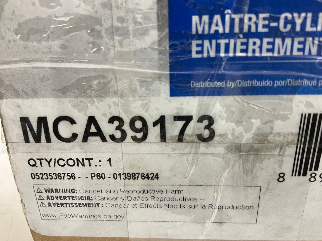 Carquest MCA39173 Brake Master Cylinder