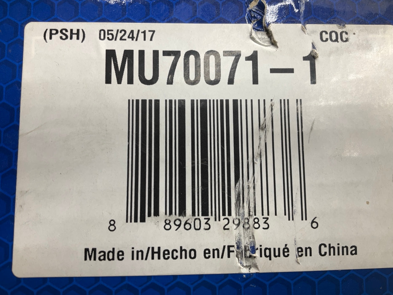 Incomplete Missing Pilot Bearing Carquest MU70071-1 Clutch Kit 1993-2001 Mustang