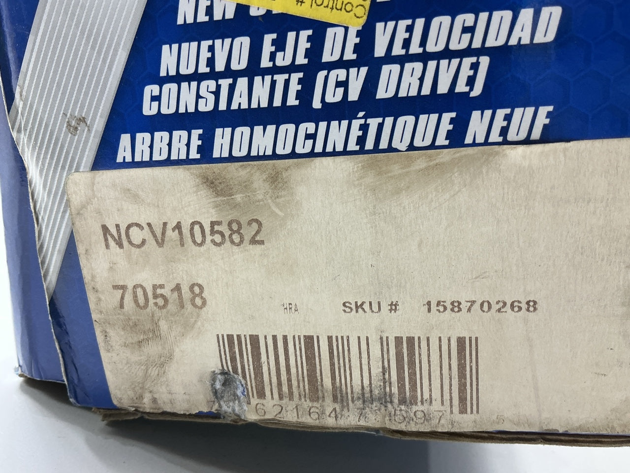 Carquest NCV10582 Front Right CV Axle 95-01 Cavalier, Sunfire 3-Speed Auto Trans