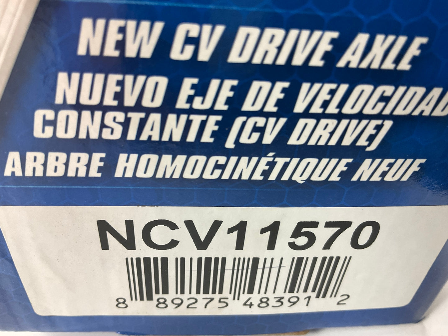 Carquest NCV11570 Front Left CV Axle 2005-12 Escape, 2006-11 Mariner HYBRID