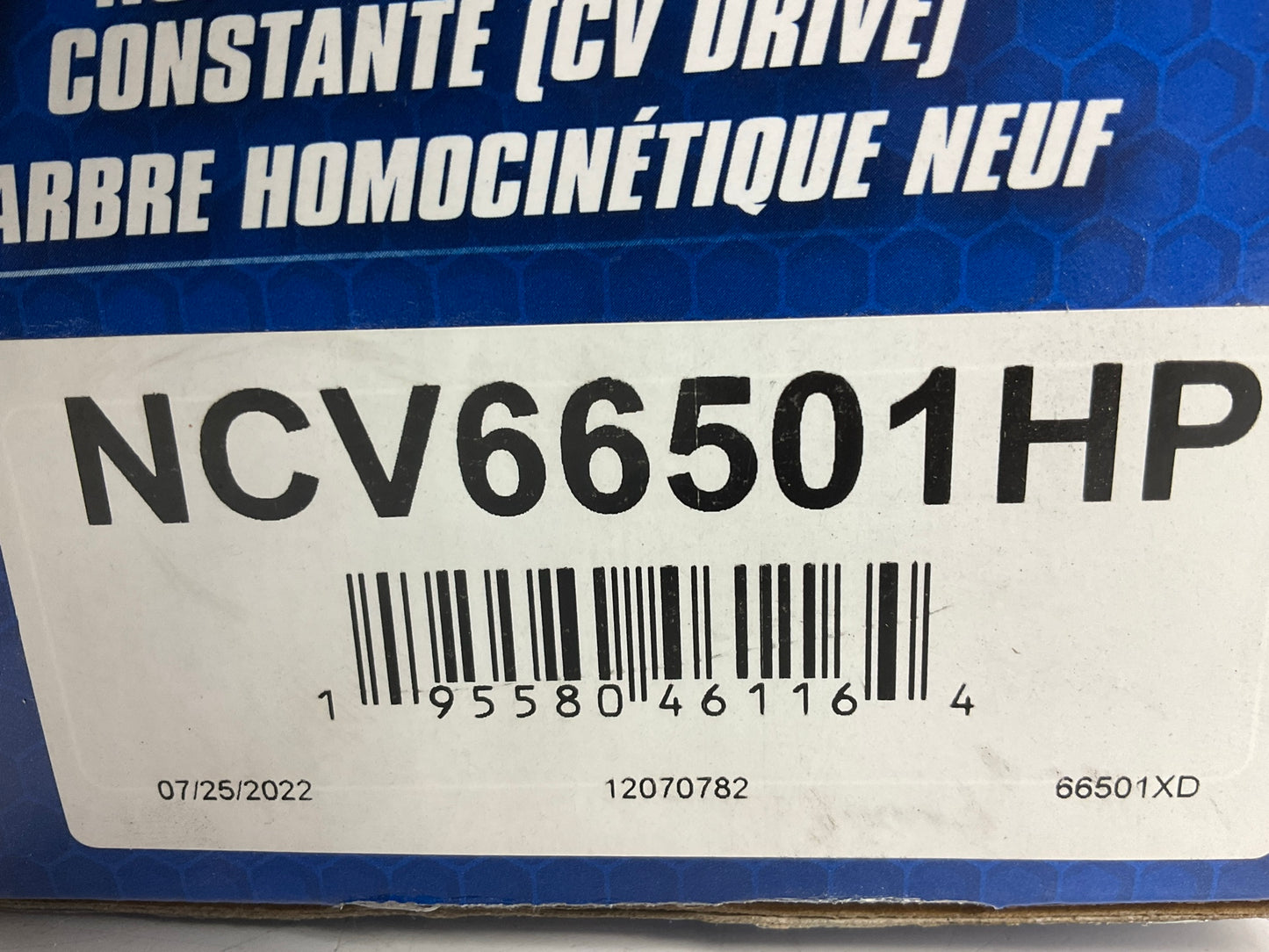 Carquest NCV66501HP Front CV Axle
