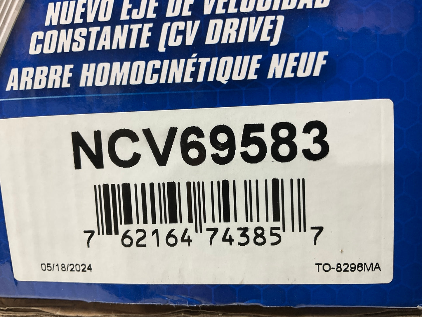 NEW Carquest NCV69583 Front Left CV Axle For 2003-2008 Toyota Corolla AUTO TRANS
