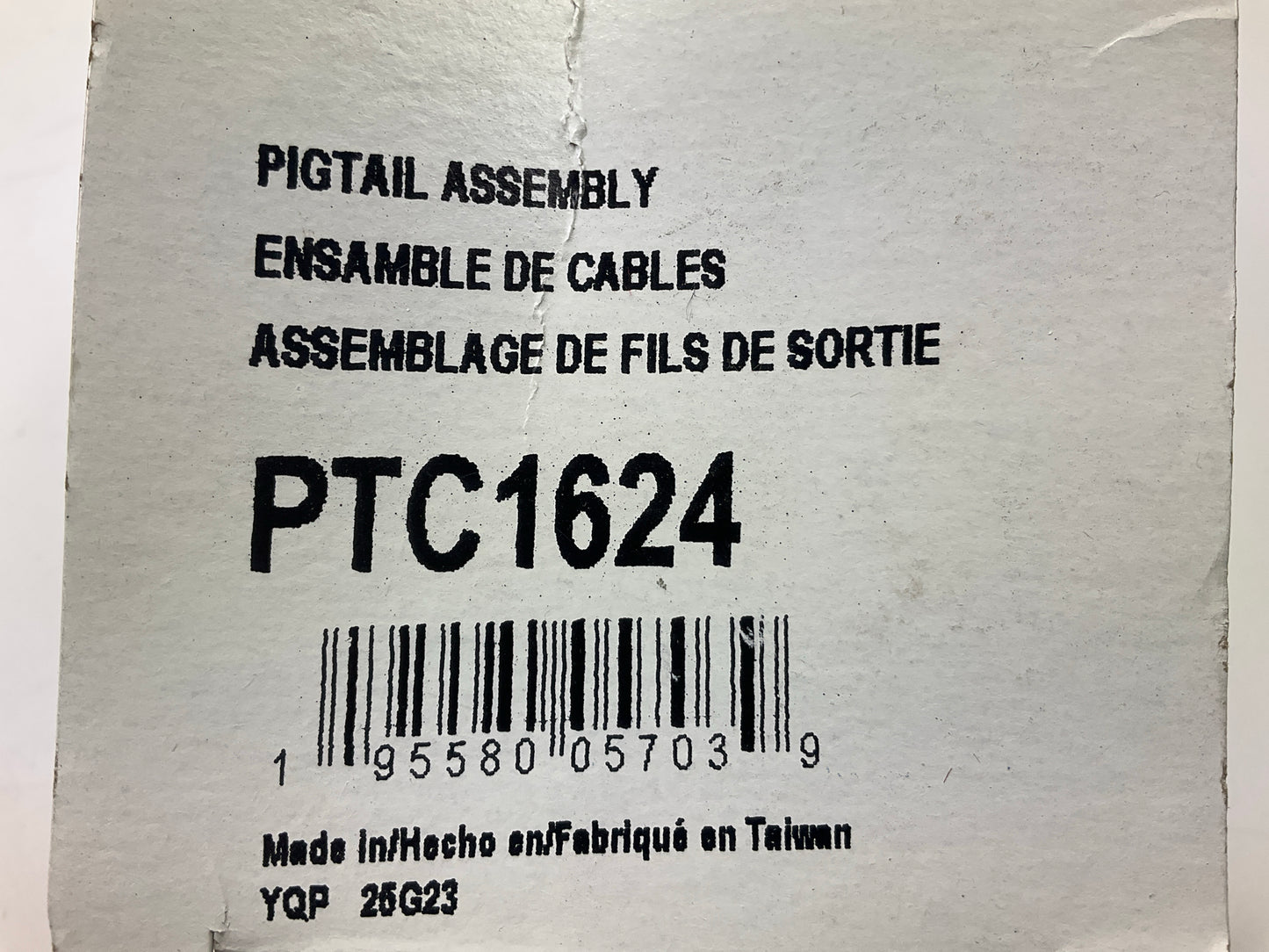 Carquest PTC1624 Body Wiring Harness Connector Pigtail