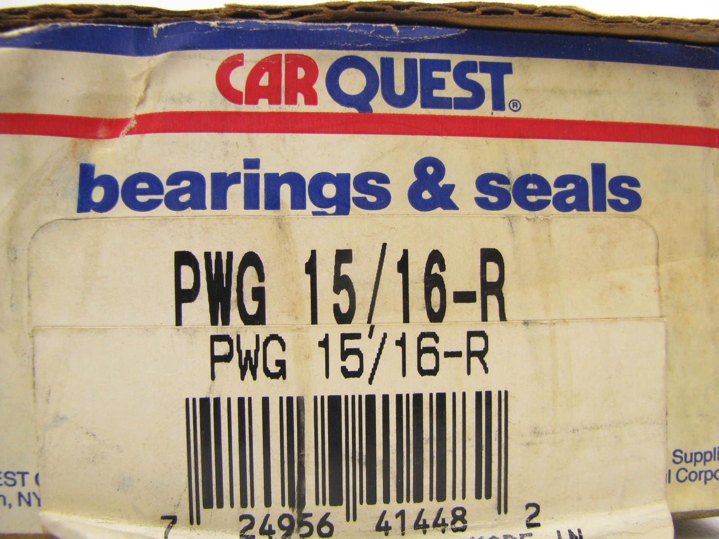 Carquest PWG 15/16-R Pillow Block Bearing 1.9375'' ID X 2.25'' Wide 15/16''