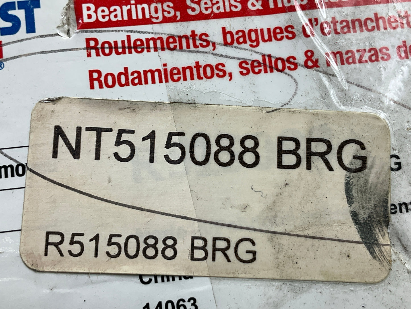 Carquest R515088 Front Wheel Hub Bearing, 4WD ONLY