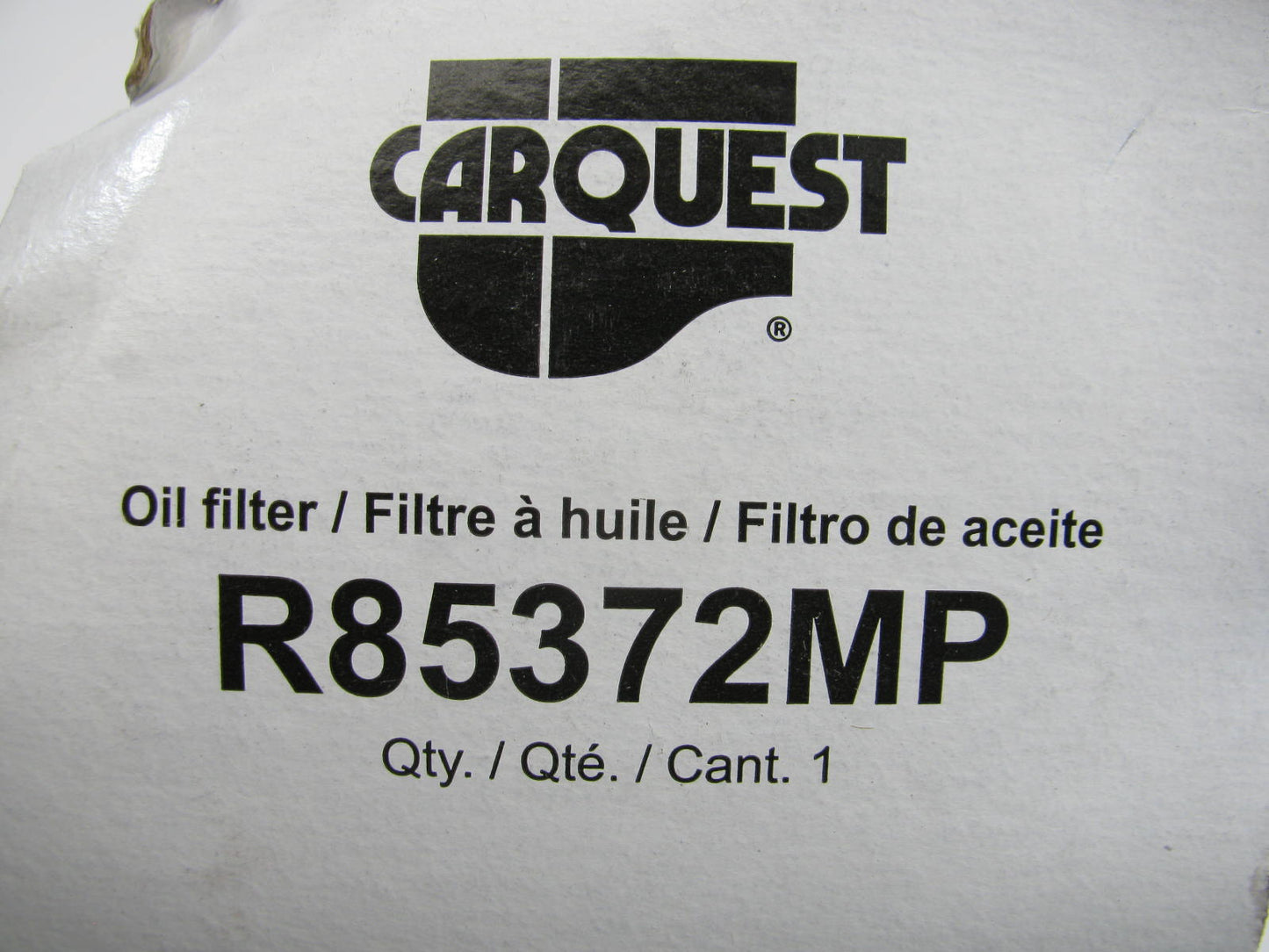 Carquest R85372MP Engine Oil Filter