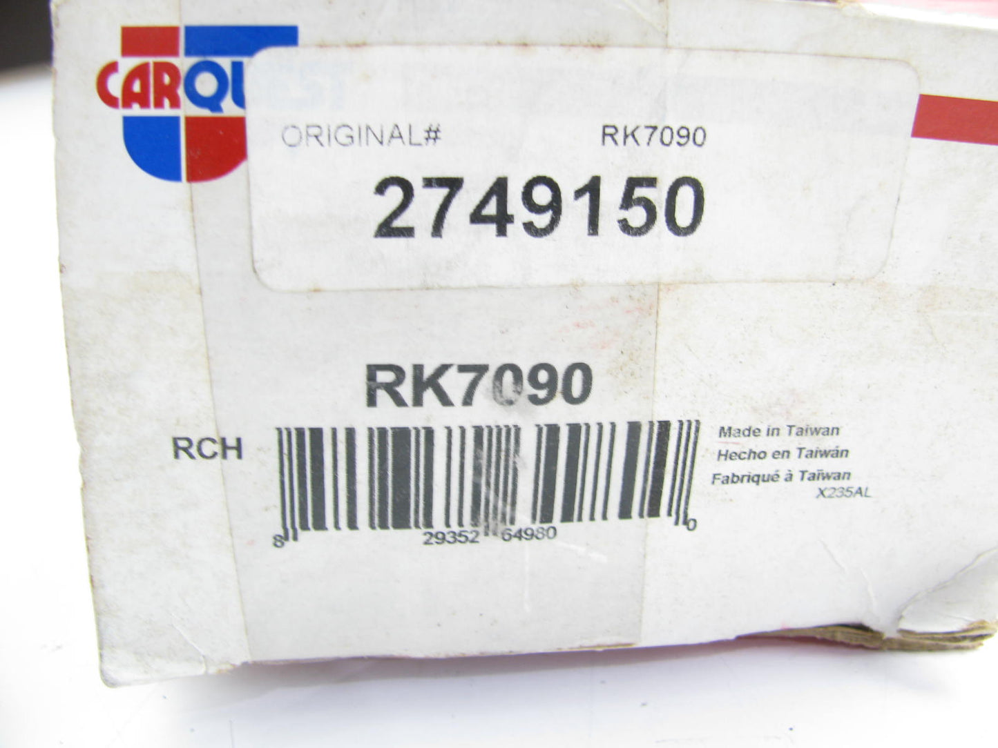 Carquest RK7090 FRONT Suspension Strut Rod Bushing Kit - RWD