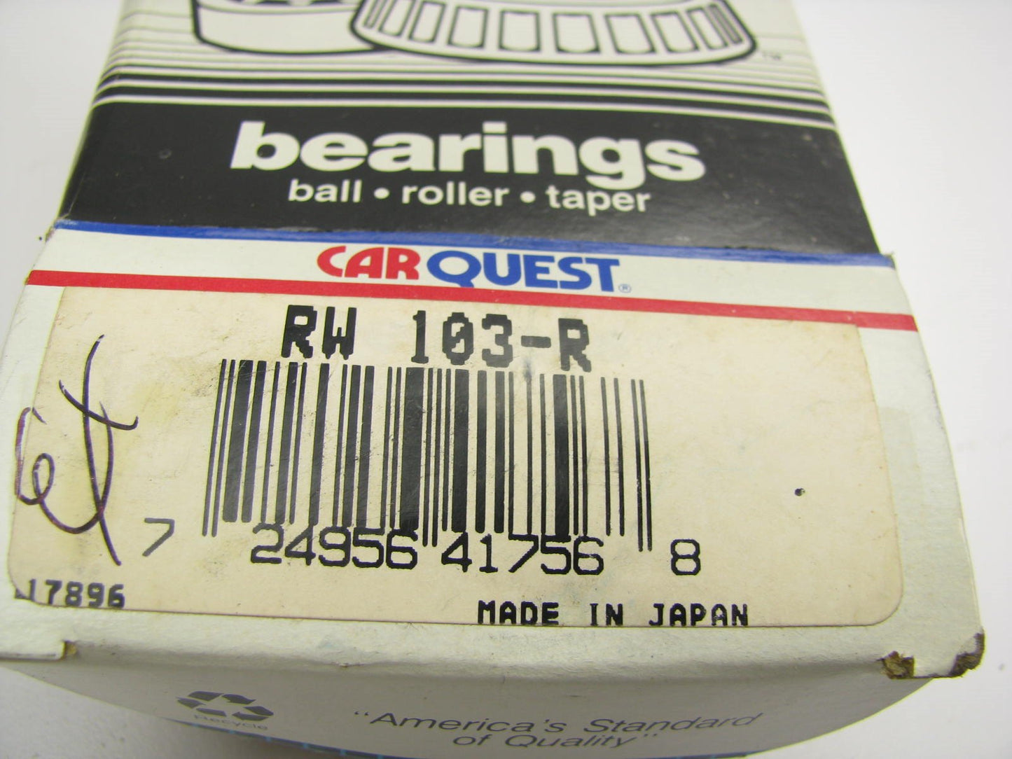 Carquest RW103-R Rear Wheel Bearing for 1967-1976 Fiat 124 1979-1981 Brava